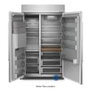 29.4 Cu. Ft. 48" Built-In Side-by-Side Refrigerator with Ice and Water Dispenser view 8