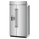 25.1 Cu. Ft. 42" Built-In Side-by-Side Refrigerator features Exterior Water and Ice Dispenser with Measured Fill view 5