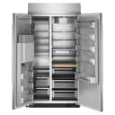 25.1 Cu. Ft. 42" Built-In Side-by-Side Refrigerator features Exterior Water and Ice Dispenser with Measured Fill view 7