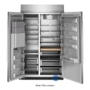 29.4 Cu. Ft. 48" Built-in Side-by-side Refrigerator Features Exterior Water And Ice Dispenser With Measured Fill view 4