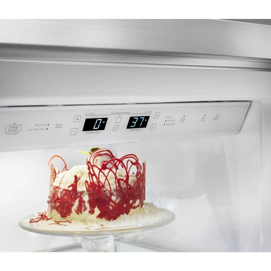 25.5 cu. ft 42-Inch Width Built-In Side by Side Refrigerator with PrintShield Finish