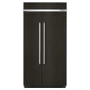25.5 cu. ft 42-Inch Width Built-In Side by Side Refrigerator with PrintShield Finish view 2