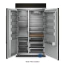 30 Cu. Ft. 48" Built-In Side-by-Side Refrigerator with PrintShield® Finish view 3