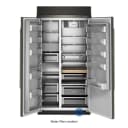 25.5 Cu. Ft. 42" Built-in Side-by-side Refrigerator With Platinum Interior view 4