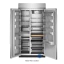 25.5 Cu. Ft. 42" Built-in Side-by-side Refrigerator With Platinum Interior view 5