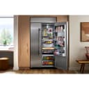 25.5 Cu. Ft. 42" Built-in Side-by-side Refrigerator With Platinum Interior view 3