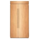 25.5 Cu. Ft. 42" Built-In Panel-Ready Side-by-Side Refrigerator with Platinum Interior view 1