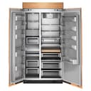 25.5 Cu. Ft. 42" Built-In Panel-Ready Side-by-Side Refrigerator with Platinum Interior view 7