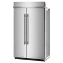 48" Built-in Side-by-side Refrigerator With Platinum Interior view 5