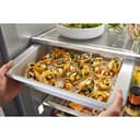 30 Cu. Ft. 48" Built-In Panel-Ready Side-by-Side Refrigerator with Platinum Interior view 13