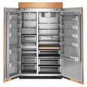 30 Cu. Ft. 48" Built-In Panel-Ready Side-by-Side Refrigerator with Platinum Interior view 9