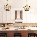 48" Ducted Wooden Wall Mount Range Hood view 10