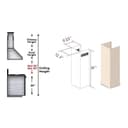 61" Wooden Chimney Extension for Ceilings up to 12.5 ft. view 1