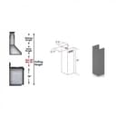 61" Wooden Chimney Extension for Ceilings up to 12.5 ft. view 2
