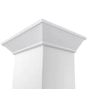 ZLINE 48 in. Wooden Wall Mount Range Hood in Smooth Bright White Finish (KBWW-48) view 5