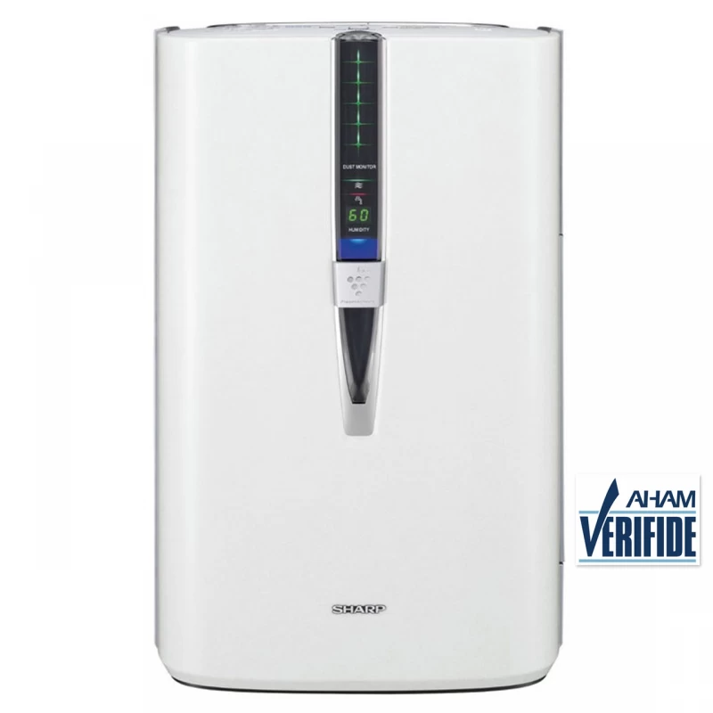 Sharp Plasmacluster Ion Air Purifier with True HEPA + Humidifier for Large Rooms
