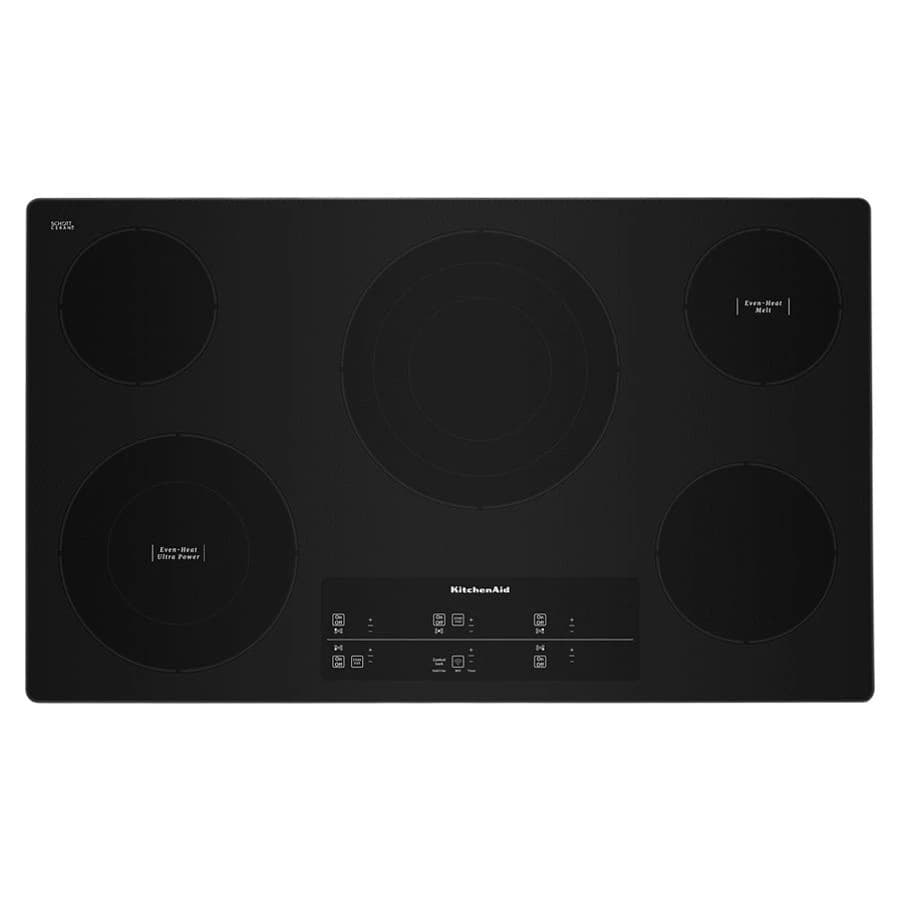 36" Electric Cooktop With 5 Elements And Touch-activated Controls