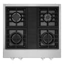 Kitchenaid® 30'' 4-burner Commercial-style Gas Rangetop view 4