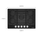 36" Gas-on-glass Cooktop view 11