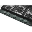 30 in. Gas Cooktop with 5 Burners, Integrated Wok Grate and CookShield™ Finish view 3