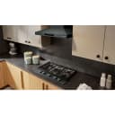 30 in. Gas Cooktop with 5 Burners, Integrated Wok Grate and CookShield™ Finish view 4