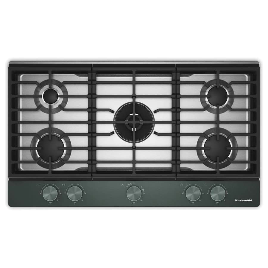 Kitchenaid® 36 In. Gas Cooktop With 5 Burners And Integrated Wok Grate