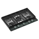 30 in. Gas Cooktop with 5 Burners, Integrated Wok Grate and CookShield™ Finish view 2