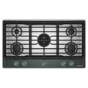 36 in. Gas Cooktop with 5 Burners, Integrated Wok Grate and CookShield™ Finish view 1