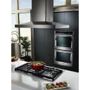 30" 5-Burner Gas Cooktop with Griddle view 2