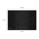 30-inch 5-element Sensor Induction Cooktop view 10
