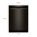46 DBA Dishwasher with ProWash Cycle and PrintShield™ Finish, Front Control view 5