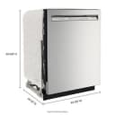 Two-Rack Dishwasher with 30+ Total Wash Jets, 47 dBA view 6