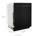 Third Level Utensil Rack Dishwasher with 30+ Total Wash Jets, 39 dBA view 3