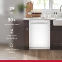 Third Level Utensil Rack Dishwasher with 30+ Total Wash Jets, 39 dBA view 8