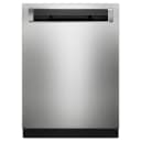 46 DBA Dishwasher with Bottle Wash Option and PrintShield Finish, Pocket Handle view 2