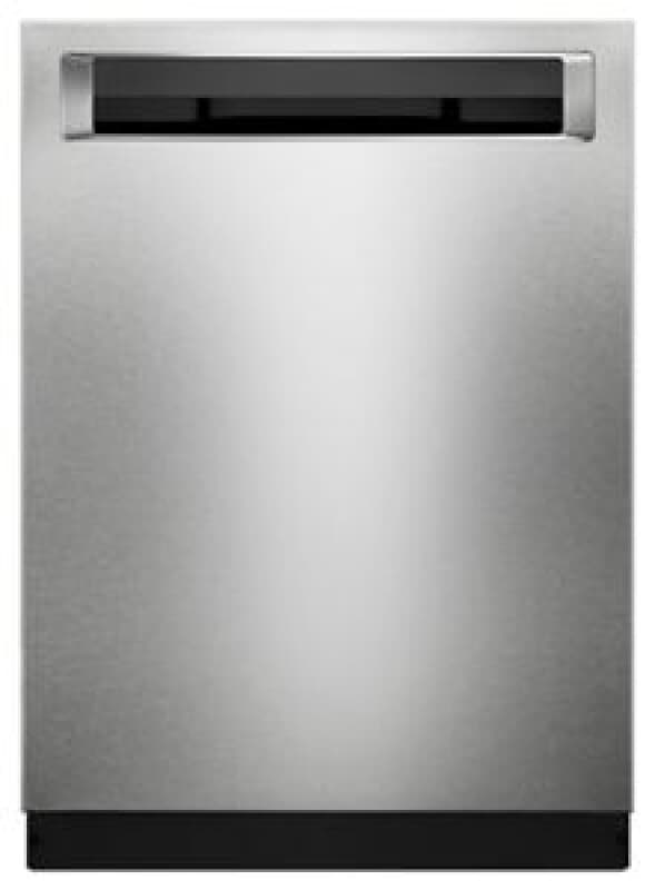 46 DBA Dishwasher with Bottle Wash Option and PrintShield Finish, Pocket Handle