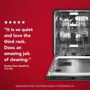 360° Max Jets™ Third Rack Dishwasher with Ultra-Bright LED Lighting, 44 dBA view 7