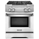 30" 4-Burner Dual Fuel Freestanding Range, Commercial-Style view 1