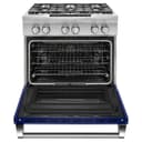 36" 6-Burner Dual Fuel Freestanding Range, Commercial-Style view 2