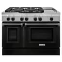 48" 6-Burner with Griddle, Dual Fuel Freestanding Range, Commercial-Style view 1