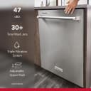 Two-Rack Dishwasher with 30+ Total Wash Jets, 47 dBA view 12