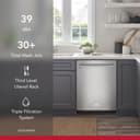 Third Level Utensil Rack Dishwasher with 30+ Total Wash Jets, 39 dBA view 46