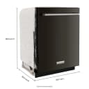 Third Level Jet Rack Dishwasher with 40+ Total Wash Jets, 41 dBA view 23