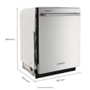 Third Level Jet Rack Dishwasher with 40+ Total Wash Jets, 41 dBA view 26