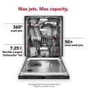 360° Max Jets™ Third Rack Dishwasher with Stainless Steel Third Rack Wash Jets, 44 dBA view 116