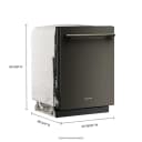 Kitchenaid® 360° Max Jets™ Third Rack Dishwasher With Prodry System 44 Dba view 4