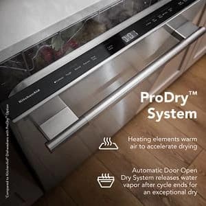 360° Max Jets™ Third Rack Dishwasher with ProDry™ System 44 dBA
