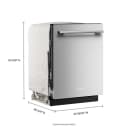 360° Max Jets™ Third Rack Dishwasher With Stemware Shield And Stemware Clips, 44 Dba view 4