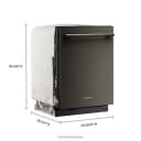 360° Max Jets™ Third Rack Dishwasher with Advanced ProDry™ System, 44 dBA view 3