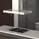 30 in. Convertible Vent Island Mount Range Hood view 12